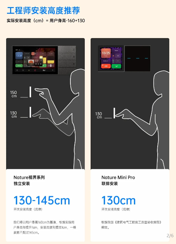 Nature安装多高才合适？